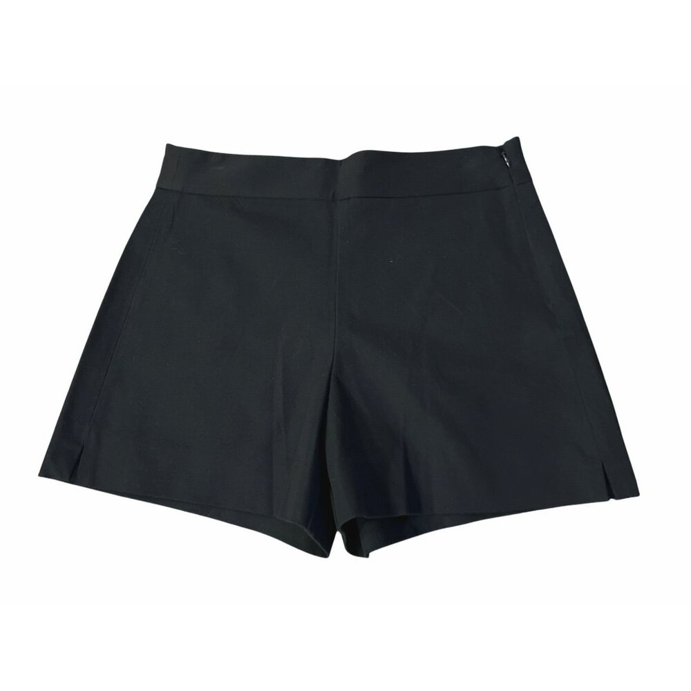 Gap Black High Rise Shorts Womens 6 Side Zip Used - Picture 3 of 13